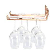 Stemware - Mensola da appendere per bicchieri da vino, per cucina, soggiorno, espositore