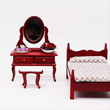 Smile Mini Mobili Casa delle Bambole Altalene in Legno Camera da Letto Comò Comò Comò