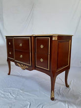 Louises Barock Rokoko - Cassettiera in stile antico, colore: Noce
