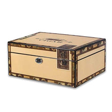 Auoeer Legno di Cedro Piano della Vernice di Legno Cigar Box Humidor Cigar Box Sigaro Cubano Scatole