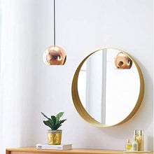 IG Specchio da Bagno Specchio per Trucco per Trucco per Trucco con Scaffale da Bagno Portico a Parete Appeso a Parete,50 Cm.