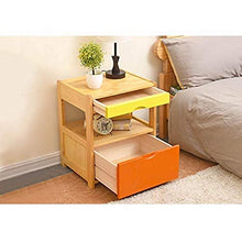 Comodini di Legno Solido Cassetone, Resistente, Adatto for Camera da Letto Soggiorno, Etc. (Color : B)