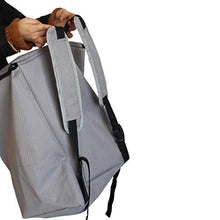 Meerweh Sedia da Spiaggia, Tessuto, Grigio, 69 x 45 x 110 cm