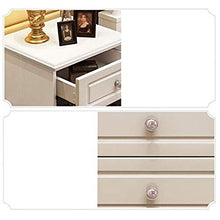 SLL- Moderna Minimalista Bianco di Legno Solido Comodino Locker, Comodino Comodino