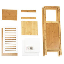 Limal Armadietto per la casa, Legno, Bianco, 96,5x30x30cm