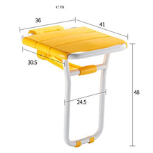 MGMDIAN Sgabello da Bagno Pieghevole per Il Bagno - con Sedile per Le Gambe Accessori da Bagno