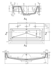 Mobile bagno Sunrise nero satinato