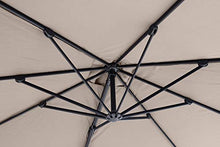 SORARA Roma Basic Parasole a sbalzo, Sabbia, 2,5 x 3 m, manovella