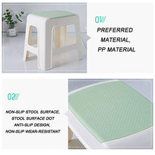 Plastic Sgabello bambini, a strati Panchina, Household moderno semplice Moda Tavolo Sgabello, Bagno Sgabello (Color : Blue)