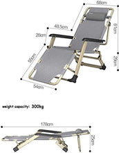 CDFCB -Mirror Zero Gravity reclinabile con Cuscino con Scollo Pieghevole reclinabile Regolabile Sedia Esterna Adatta per terrazze Piscine ECC. Camping e sedie da Spiaggia 300kg