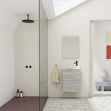 Amizuva Mika, Legno, Grigio sabbiato, 45 x 60 x 25 cm