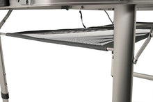 CampFeuer – tavolo pieghevole in alluminio, tavolo da campeggio, tavolo pieghevole, .ca150 x 80 x 55/65/70 cm.