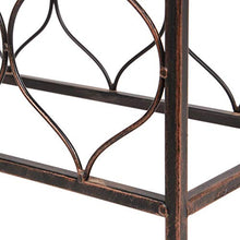 RM Design, portabottiglie per bottiglie di vino, per 26 bottiglie, colore: nero/marrone