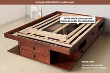 Memomad - Letto con vano portaoggetti