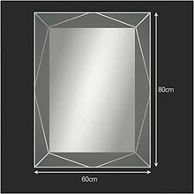 AOIWE Specchio da Bagno a LED Illuminato, Specchio a Specchio a Specchio a Specchio Smart Specchio Touch Screen Touch Screen con Integrato e demunter per Camera da Letto, Trucco, Bagno, Luce Bianca