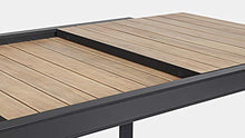 Bizzotto Tavolo Allungabile Delmar Antracite 160-240x100 cod.0663079