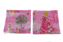 Divano divanetto bambini e cuscino e puff mini divano transformabile in lettino ((1SG) PINK PRINCESS)