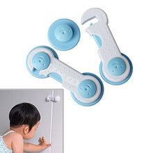 SaySure - 2Pcs ABS Cupboard Band Drawers Baby Safe Lock Wardrobe
