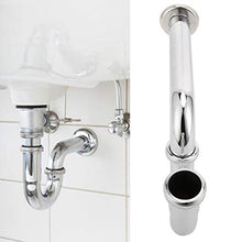 Sifone per lavabo, dissipatore di rifiuti Anti-intasamento ad Alta durezza, Rame Resistente all'Usura 30 mm per Bagno di casa