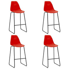 E E-NICES Set da Bar 5 pz in Plastica Rosso