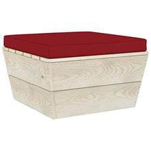 FAMIROSA Set Divani da Giardino su Pallet 6 pz con Cuscini Legno Abete-3549