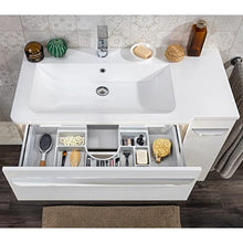 FACKELMANN - Set di mobili da bagno, 5 pezzi, colore: marrone chiaro