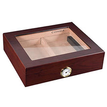 YUMO Portable Viaggio Humidor in Marrone, Cedro Spagnolo