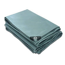 ZWYSL Truck Tarp Ciano Telone Resistente Teloni da Giardino All'aperto Panno di Plastica Ombreggiante Resistente Ai Graffi Impermeabile su Due Lati 0,5mm di Spessore