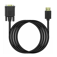 ASFD Compatibile con Hdmi con Cavo Vga Audio e Video 1,8 m Drive Gratuito Sistema Completo Nero