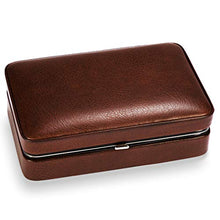 Cigar Humidor, Gift Box 4 Sitcks Viaggio Portatile Cigar Humidor Set Cigarette Box Cedar Uomini di Wood (290 * 121 * 70MM)