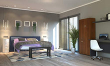 MeMi Me400NOC Armadio, Legno, Noce, 36.5x75x174 cm
