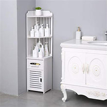 FGWE (30 x 30 x 120 cm) semplice mensola ad angolo, bianco