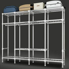 TWDYC Armadio Semplice Panno Armadio d'Acciaio Full Frame Ispessimento Bold Staccabile Doppio Guardaroba Tessuto Home