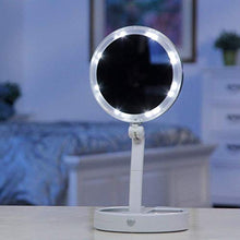 Jml impeccabile Pieghevole Specchio – la Take-Anywhere LED con Lente d' ingrandimento