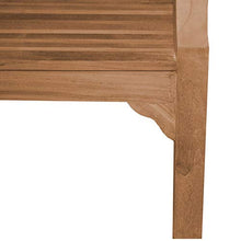 Teako Design Belluno - Panchina in Legno Massiccio di Teak, Larghezza 220 cm