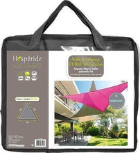 Tenda da sole triangolare 5x5x5 m in tessuto impermeabile - Colore: GRIGIO