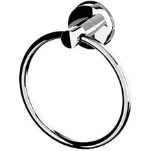 RIDDER 12050100 Anello portasciugamani con Ventose e plastica, Cromato, 18,5 x 7,2 x 21,4 cm