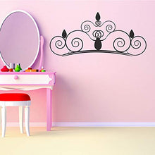 T-MK683 - Adesivi per testiera del letto, 57 x 123 cm, colore: Nero