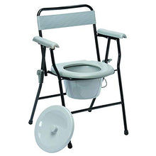 YHNMK Toilette da Comodino Pieghevole, Sedia da Doccia Portatile, Sedia da Toilette p,er Anziani/disabili per Interni ed Esterni