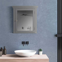 Teamson Home Stratford Arredo Bagno in Legno con Specchi Grigio EHF-6544G