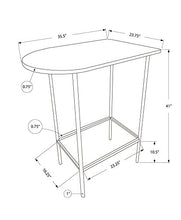 Monarch Specialties Metal Space Saver Tavolo da Bar, 24 da 91,4 cm, Cappuccino/Nero