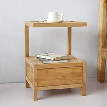 Comodini di Legno Solido Cassetone, Resistente, Adatto for Camera da Letto Soggiorno, Etc. (Color : B)