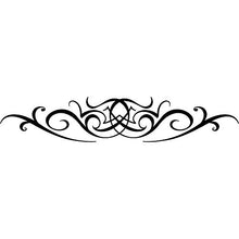 T-MK440 - Adesivi per testiera del letto, 26 x 140 cm, colore: Nero