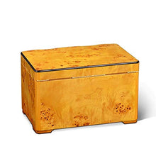XUSHEN-HU Doppio Pallet Cassetto Humidor Giallo Mass Cigar