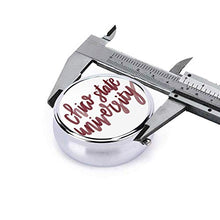 Chico State University - Contenitore rotondo per pillole, 3 scomparti, in metallo, per medicina e vitamine, per viaggi all'aperto