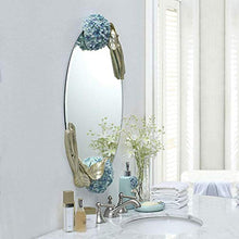 Z-LIANG Bagno Europea Specchio Hydrangea Bagno della Parete di Modo Specchio Specchio da Toilette