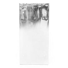Relaxdays Armadietto per Medicinali con 2 Chiavi, Porta di Vetro, in Acciaio Inossidabile, 57 x 27 x 12 cm, Argentato, Argento