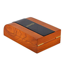 WY-YAN Invecchiamento Legno di Cedro Portatile Creativo di personalità Retro-Arco Laterale Humidor