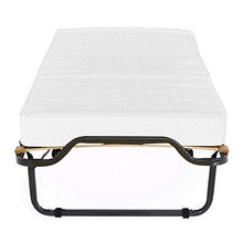 Letto Brandina Pieghevole a Doghe con Materasso Memory