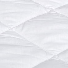 Amazon Basics - Protezione trapuntata e impermeabile per materasso Trapuntato e impermeabil 90 x 190 cm bianco